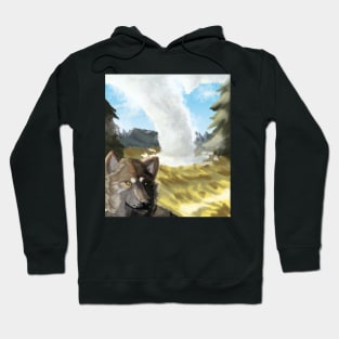 The Geyser and Wolf Hoodie